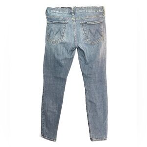 MOTHER Women's Straight Leg Jeans in Light Blue